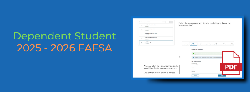 Image of 2025 - 2026 FAFSA CTA